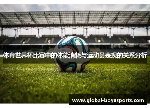 体育世界杯比赛中的体能消耗与运动员表现的关系分析