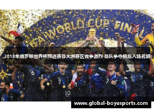 2018年俄罗斯世界杯预选赛各大洲赛区竞争激烈 各队争夺最后入场名额