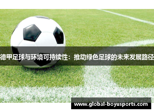 德甲足球与环境可持续性：推动绿色足球的未来发展路径